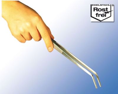 Terrarium Pinzette Gebogen 30 cm – Fütterung &amp; Pflege