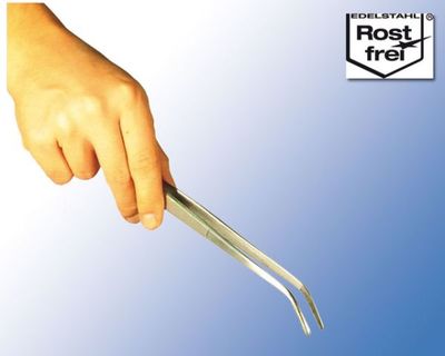 Terrarium Pinzette Gebogen 25 cm – Fütterung &amp; Pflege