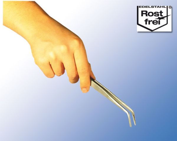 Terrarium Pinzette Gebogen 20 cm – Fütterung &amp; Pflege