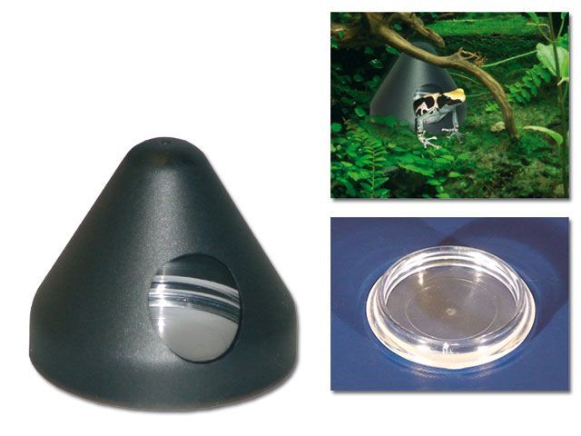 Legehäuschen für Dendrobaten Plexiglas – 7er Set, Optimaler Laichplatz