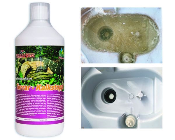 Terra Kalkstopp 1000 ml – Kalkentferner für Terrarien, Sicher &amp; Effektiv