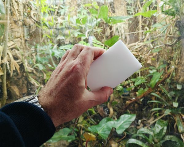 Terra Scheiben-Cleaner Microschwamm – Nano-Struktur, Kratzfrei & Streifenfrei
