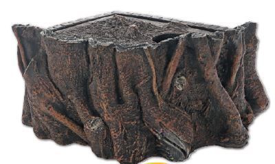 Terrarium Liana Corner L – 23,5x19,5x12 cm, Eckhöhle, Polyresin, Wetbox