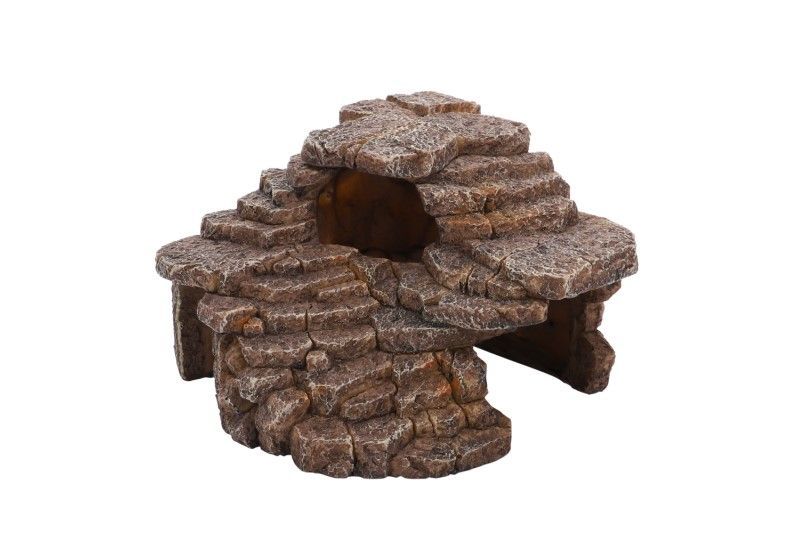 Terrarium Desert Cave 2 – 15,5x14,5x10,5 cm, Fels-Höhle, Versteck &amp; Deko