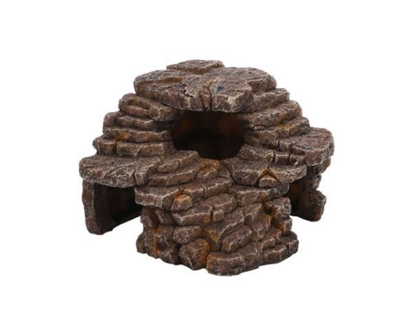 Terrarium Desert Cave 1 – 11,5x11x8 cm, Fels-Höhle, Versteck & Deko