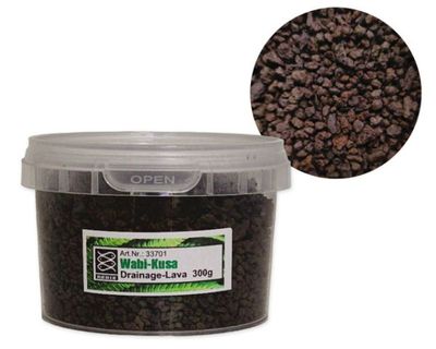 Wabi-Kusa Drainage-Lava 300g – Lavasplitt, Naturprodukt &amp; Wasserleitend
