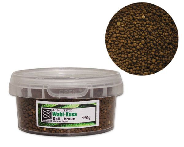 Wabi-Kusa Soil Braun 150g – Japanische Qualität, Für Wabi-Kusa Bälle &amp; Gläser