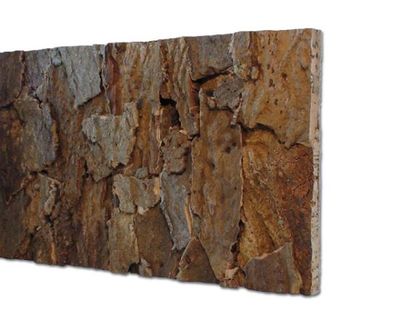 Terrarium-Rückwand Zierkork Laos 60x30x1,5 cm – 2er Set, Naturkork