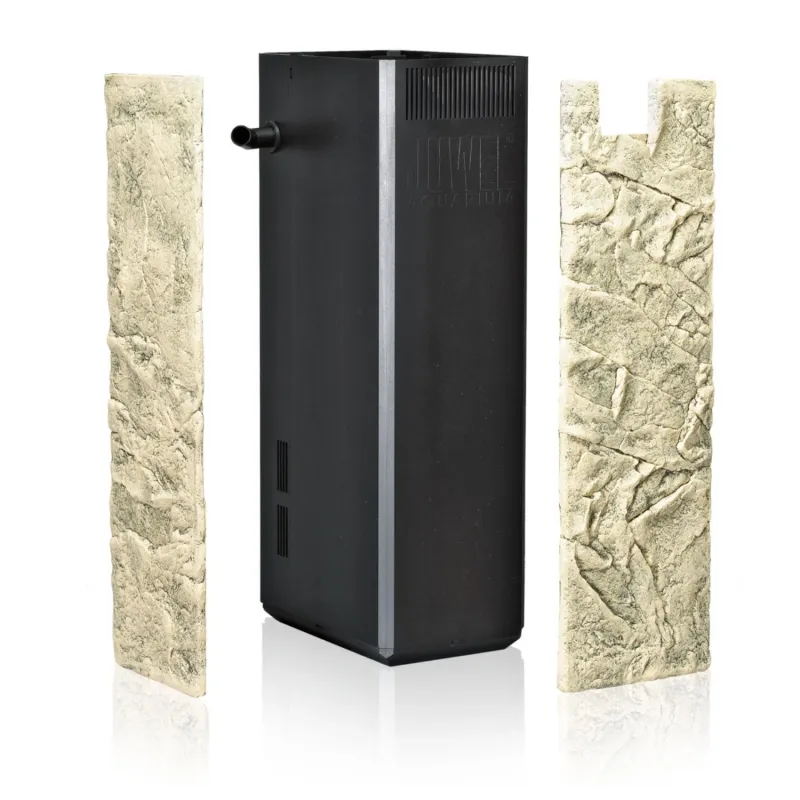 Cover Cliff Light – 55x18 cm, Felsstruktur, Sandfarben, Für JUWEL Filter