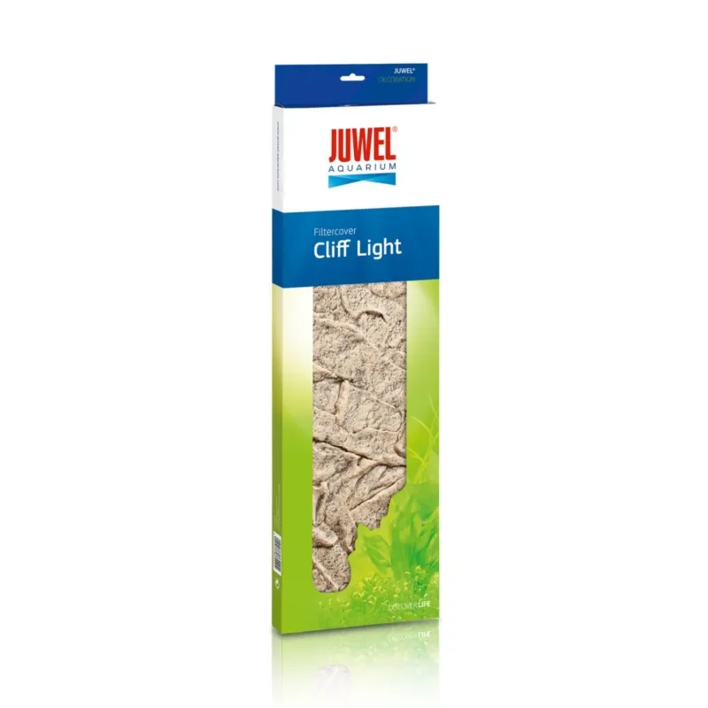 Cover Cliff Light – 55x18 cm, Felsstruktur, Sandfarben, Für JUWEL Filter