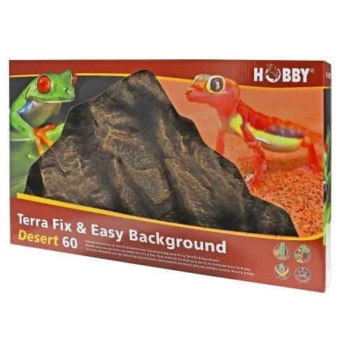 Terrarium-Rückwand Terra Fix &amp; Easy Background Desert 60 – 3D-Struktur, Naturnah