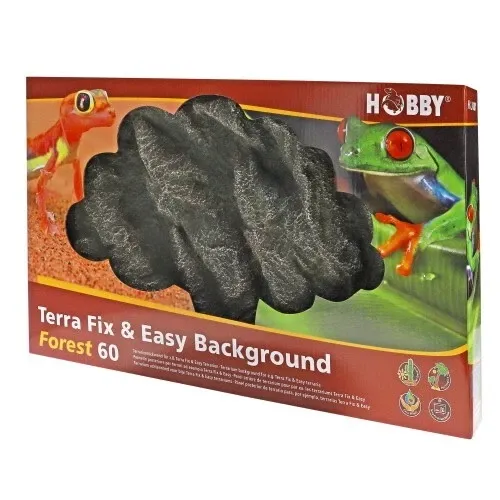 Terrarium-Rückwand Terra Fix &amp; Easy Background Forest 60 – 3D-Struktur, Naturnah