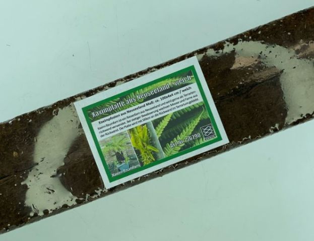 Xaxim Pfosten Neuseeland 100x4x4 cm – Weich, Terrarien-Deko, Pflanzenwachstum