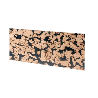 Hobby Kork Terrarium-Rückwand Borneo Black 60x30x0,3 cm – 2er Set, Presskork, Glatt