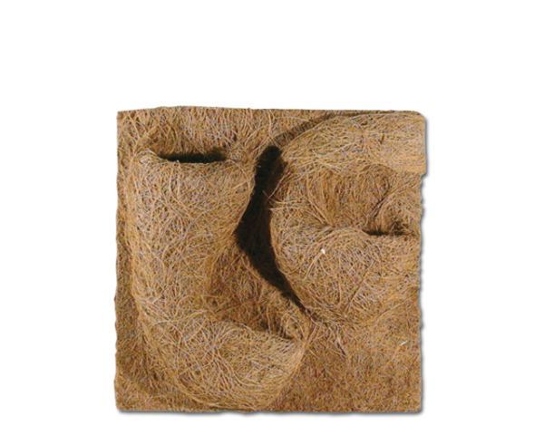 Terrarium Kokosmatte mit Taschen 30x30 cm – Rückwand, Pflanzen &amp; Klettern
