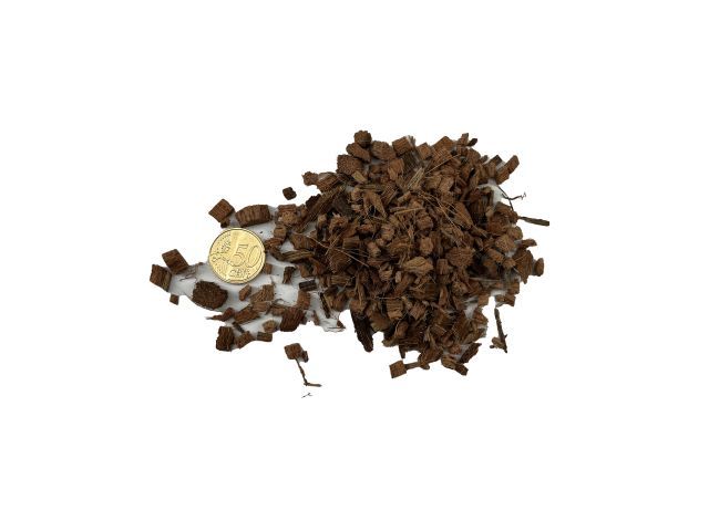 Kokos Chips Fein 5-7 mm – 5 Liter Beutel, Terrarium Bodengrund, Feuchtigkeitsspeichernd