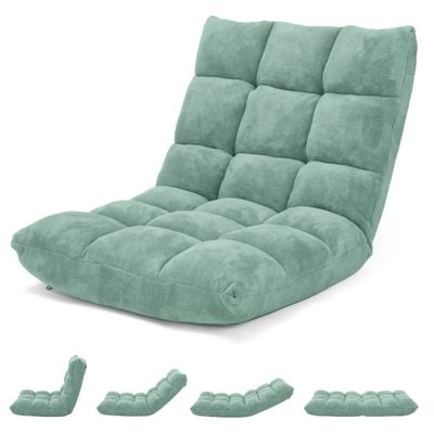 Bodenstuhl Faltbares Lazy Sofa – Tatami Bodenkissen, grün