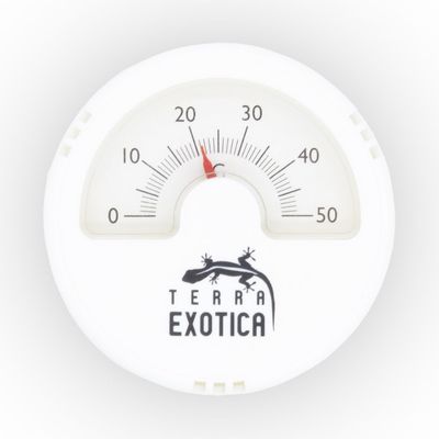 Terrarium Thermometer – Analog – Weiss