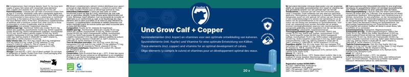 Excellent Uno Grow Calf + Kupferbolus – 20 Stück – Kälber