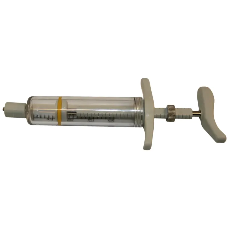 Nylonspritze 20 ml – Verstellbarer Luer-Lock-Anschluss – Medikamente, Flüssigkeiten