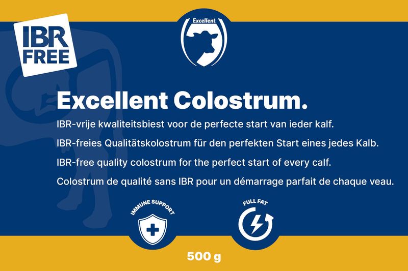 Colostrum (IBR-frei) für Kälber – 500 g – Qualitätskolostrum
