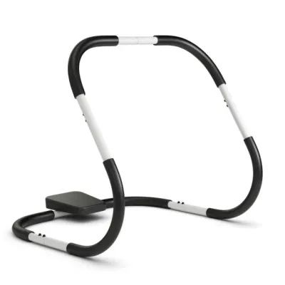 Bauchmuskeltrainer mit Weichem Griff Krafttrainingsgerät Fitnessgerät weiss