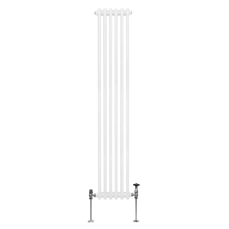 Traditioneller 3-Spalten-Heizkörper Weiss, 1800 x 292 mm