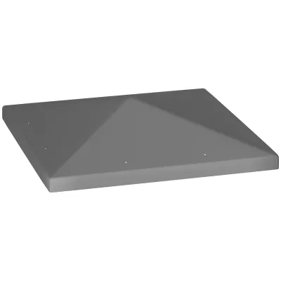 Ersatzdach 3 x 3 m für Pavillon mit Wasserablauföffnungen, UPF30+, Dunkelgrau Ersatzdach 3 x 3 m für Pavillon mit Wasserablauföffnungen, UPF30+, Dunkelgrau