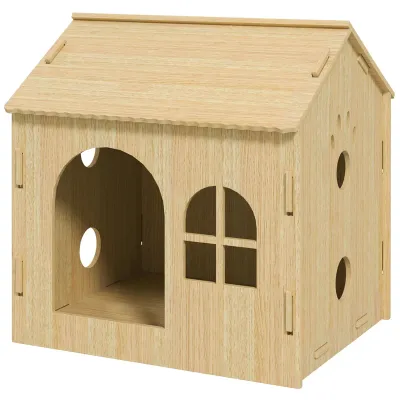 Hundehütte/Katzenhaus Indoor – niedliches Design, 50x41x51cm Hundehütte/Katzenhaus Indoor – niedliches Design, 50x41x51cm