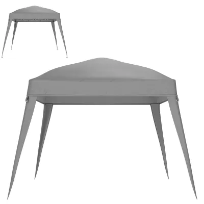 Pavillon-Ersatzdach, Ersatzplane für 3 x 3 m Gartenpavillon, Hellgrau