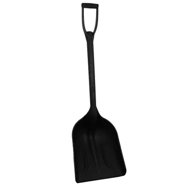 Stall-Schaufel 113 cm Schwarz