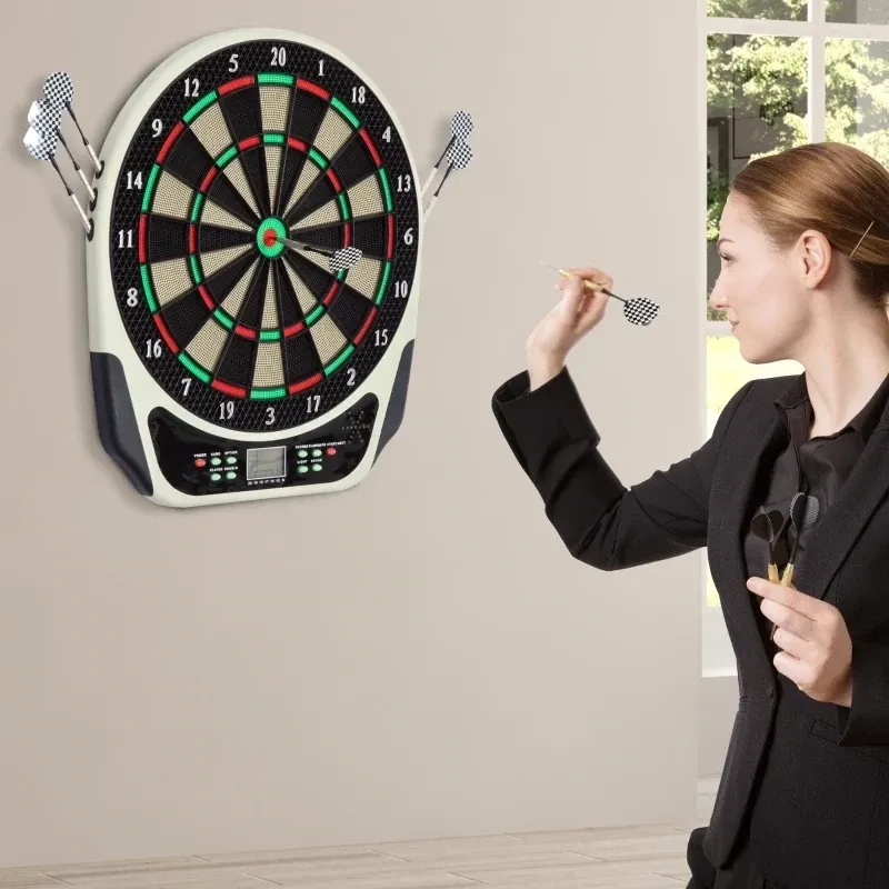 Elektronische Dartscheibe Dartboard 44L x 50B x 3,2H cm