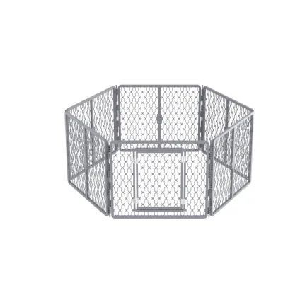 AFP Dog Play Pen 6 Panels Freilaufgehege Welpenauslauf Welpengitter