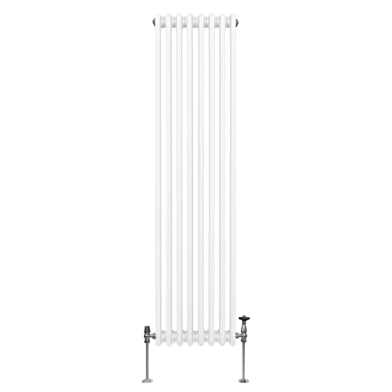 Traditioneller 3-Spalten-Heizkörper Schwarz, 1800x382 mm