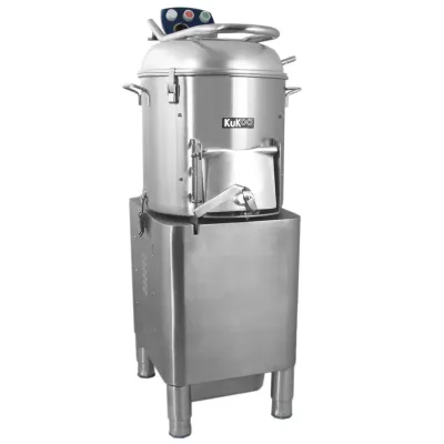 Gastro Kartoffelschälmaschine 20 kg | 190 kg/Std, 950 W, Edelstahl, Timer 0–5 Min