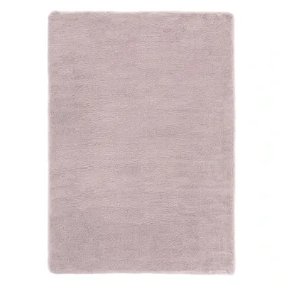 Teppich Hochflor Altrosa 60 x 120 x 3,5 cm