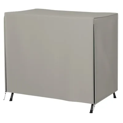 Schutzhülle für Hollywoodschaukel, reissfest, wasserdicht, staubdicht, Polyester, 177 x 114 x 152 cm, Grau