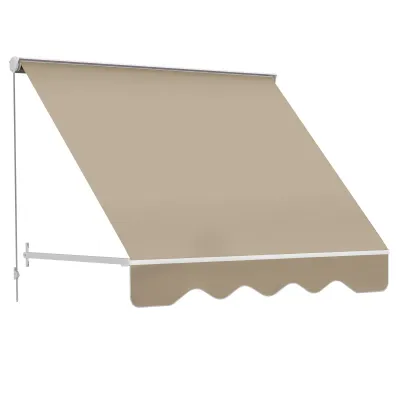 Sonnenstore Markise Manuell 70L x 180B cm Beige