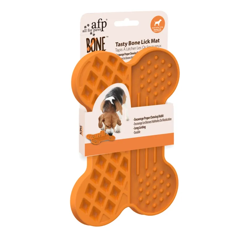 AFP Bone Appetit Tasty Bone Lick Mat L – Hundeleckmatte AFP Bone Appetit Tasty Bone Lick Mat L – Hundeleckmatte
