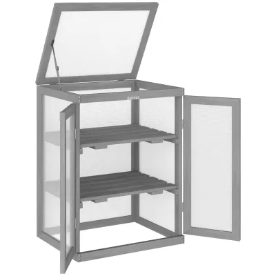 Gewächshaus, Treibhaus, transparent, 58 x 44 x 78cm Gewächshaus, Treibhaus, transparent, 58 x 44 x 78cm