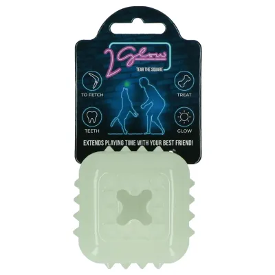 Glow Tear the Square – Leuchtendes Hundespielzeug
