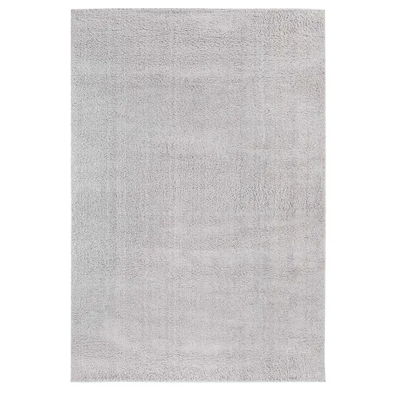 Hochflorteppich Silber 160 x 230 x 2,6 cm