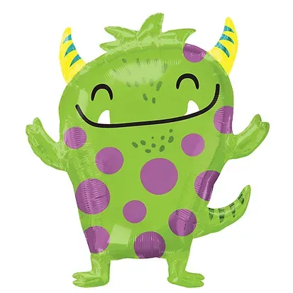 Happy Monster Helium Ballon