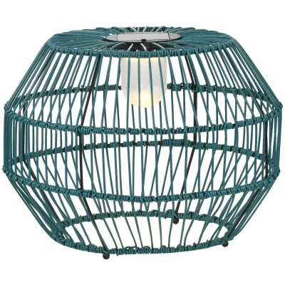 Aussenleuchte, Solarleuchte, Gartenlampe, 8h Leuchtdauer, Automatische LED Gartenlampe, grün, 45 x 45 x 31 cm