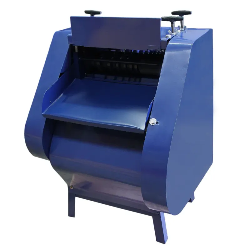 Kabelschälmaschine 55 mm – 2,2 kW, automatisch, 600–2800 kg/Tag, 10+2 Klingen, Not‑Aus, CE