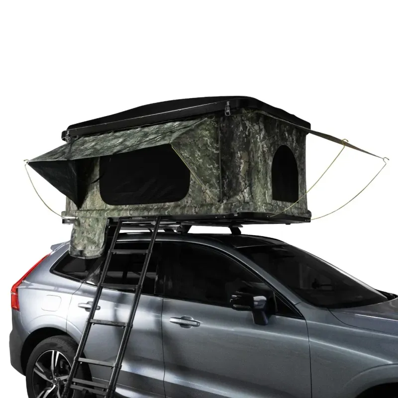 Dachzelt Autodachzelt Camouflage ABS Hartschale – 2–3 Personen, Pop‑Up, 3000 mm wasserdicht