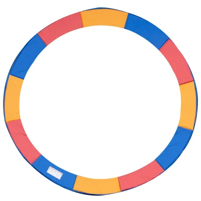 Trampolin Sicherheits-Randabdeckung Netz Ø366 cm bunt