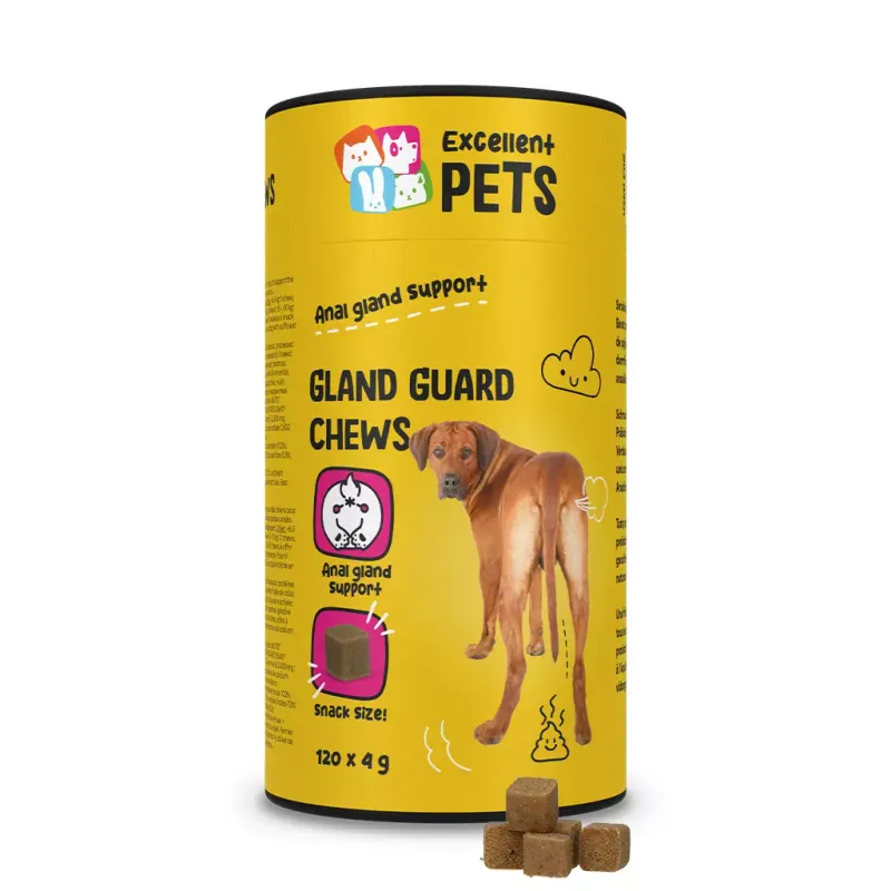 Excellent Pets Gland Guard Soft Chews – 120 Treats – Analdrüsen &amp; Verdauung