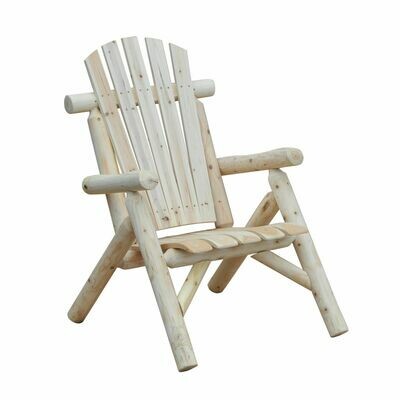 Adirondack Gartenstuhl mit Armlehne Tannenholz Natur 83 x 68 x 101 cm