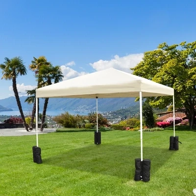 Pavillon Standfuss, Gewichte für Faltpavillon Partyzelt Festzelt 4 Stück 4er-Set schwarz